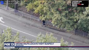 Redmond police drone helps locate theft suspect