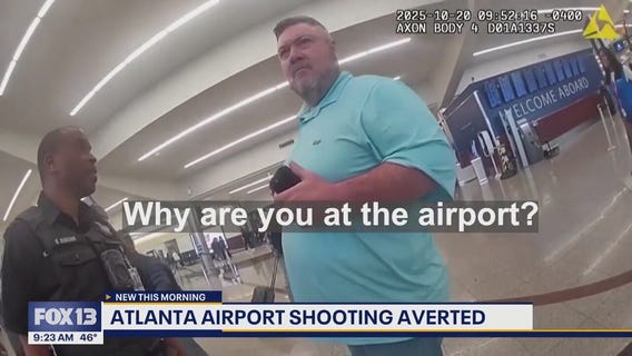 Potential mass shooting stopped at Atlanta airport: Bodycam video