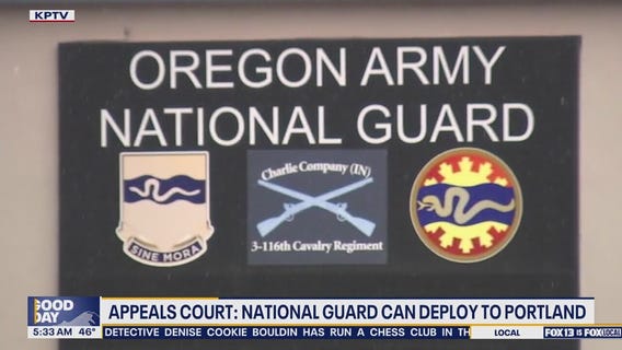Appeals court: National Guard can deploy to Portland, OR