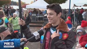 Annual giant pumpkin regatta in Oregon takes off