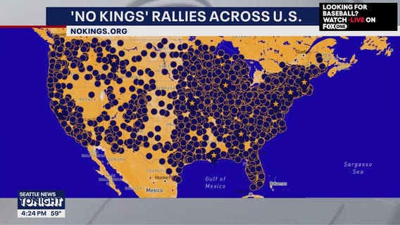 Thousands of 'No Kings' rallies planned across the U.S.