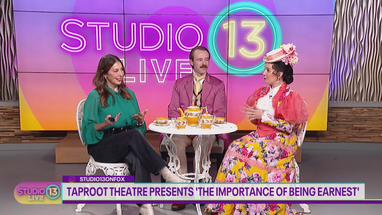 Tea time with the cast of 'The Importance of Being Earnest'