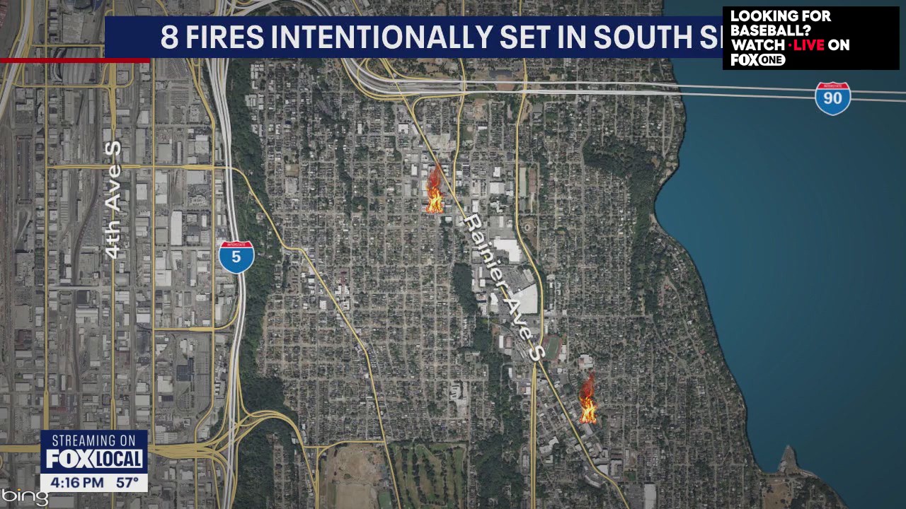 Seattle arson investigation underway after string of overnight fires