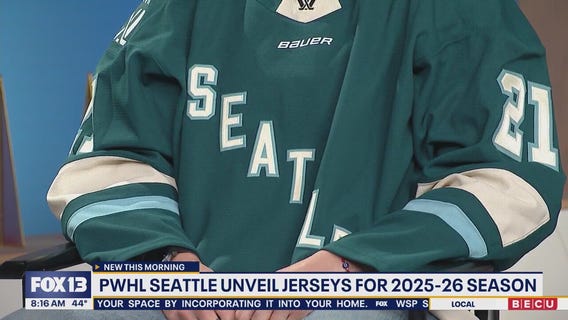 PWHL Seattle unveils uniforms for 2025-26 season