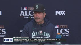 Edgar Martinez speaks ahead of ALCS Game 5