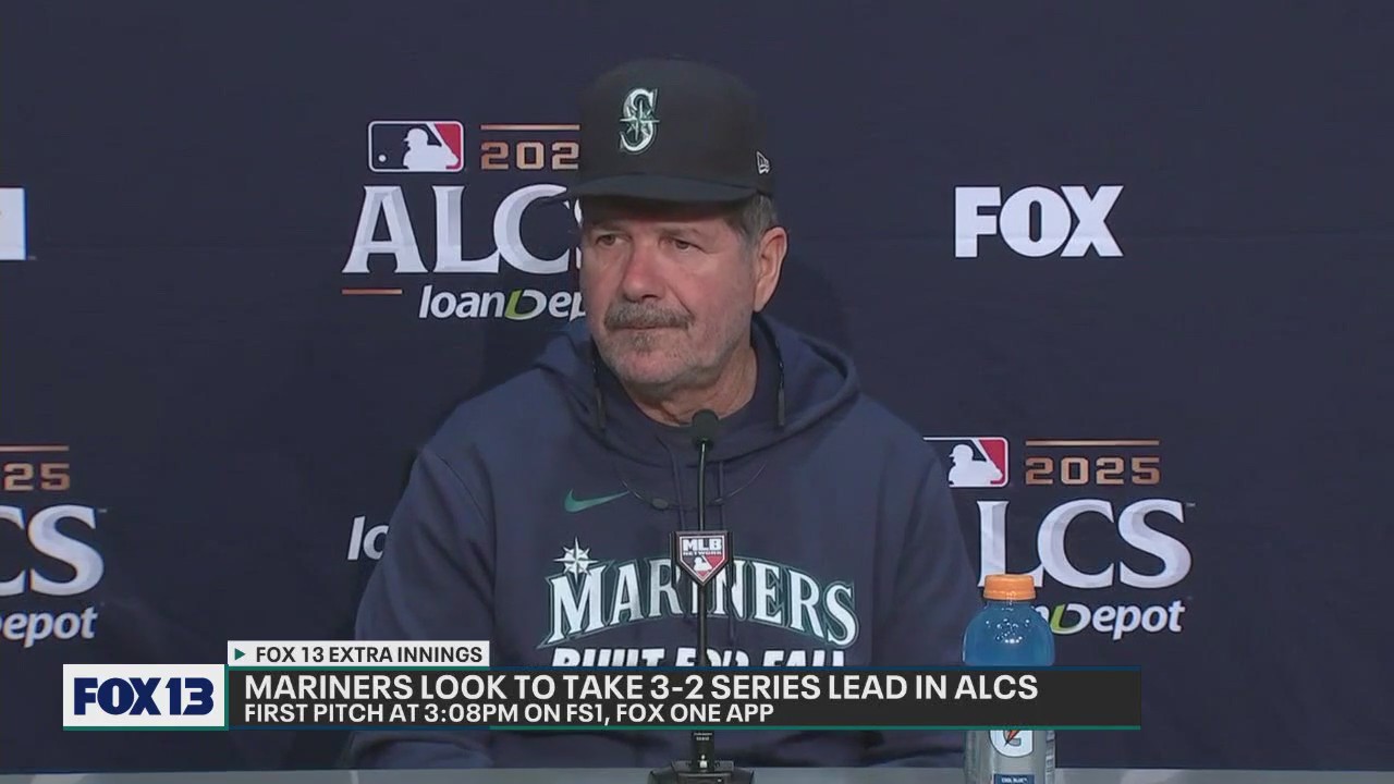 Edgar Martinez speaks ahead of ALCS Game 5