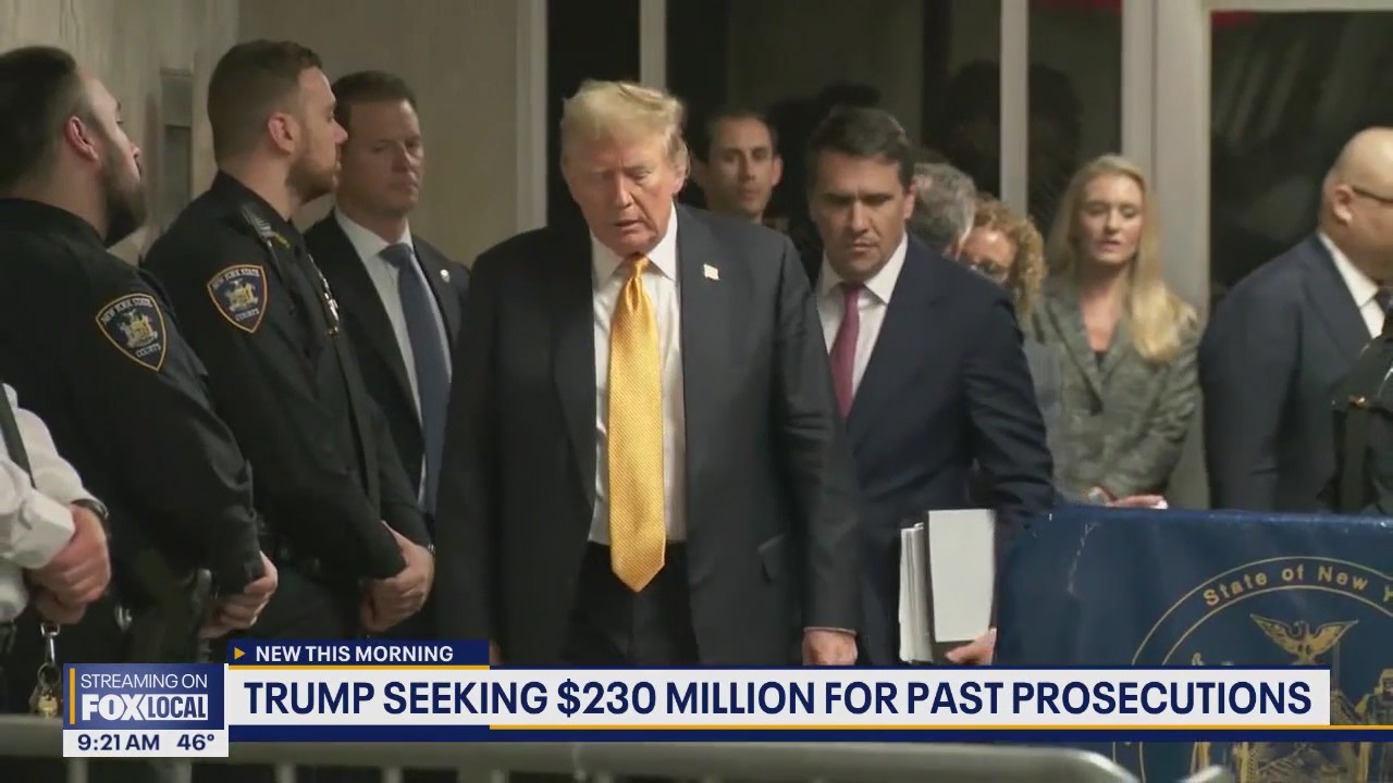President Trump seeks $230 million for past prosecutions