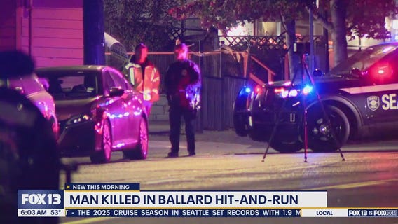 Man killed in Seattle hit-and-run crash
