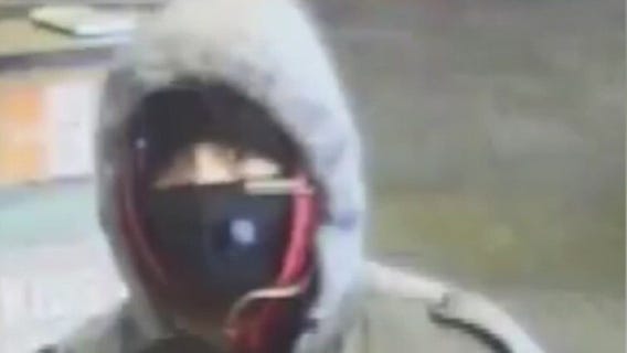 St. Francis bank robbery, man wanted