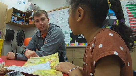 Carroll University athletes inspiring kids through reading