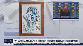 Whatcha Makin'?:Seahorse mosaic
