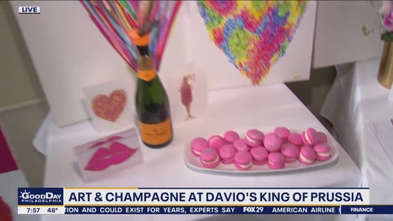 Davio's in KOP hosting art & champagne event