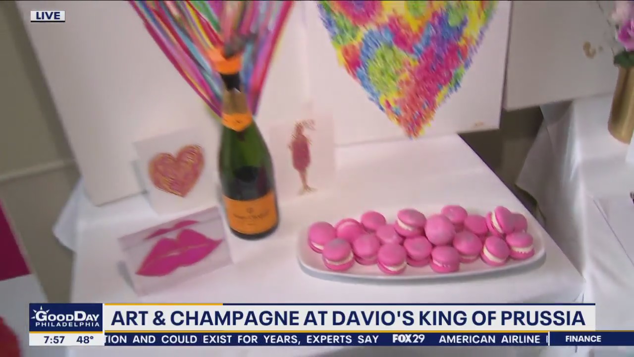 Davio's in KOP hosting art & champagne event