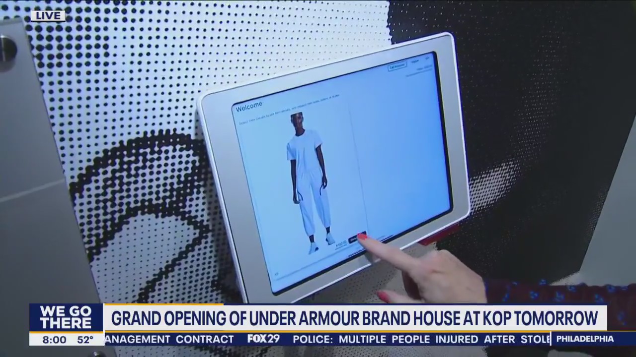 First Under Armour brand house opening in King of Prussia