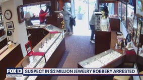 Jewelry Robbery Suspect Charged in $2 Million Smash-and-Grab