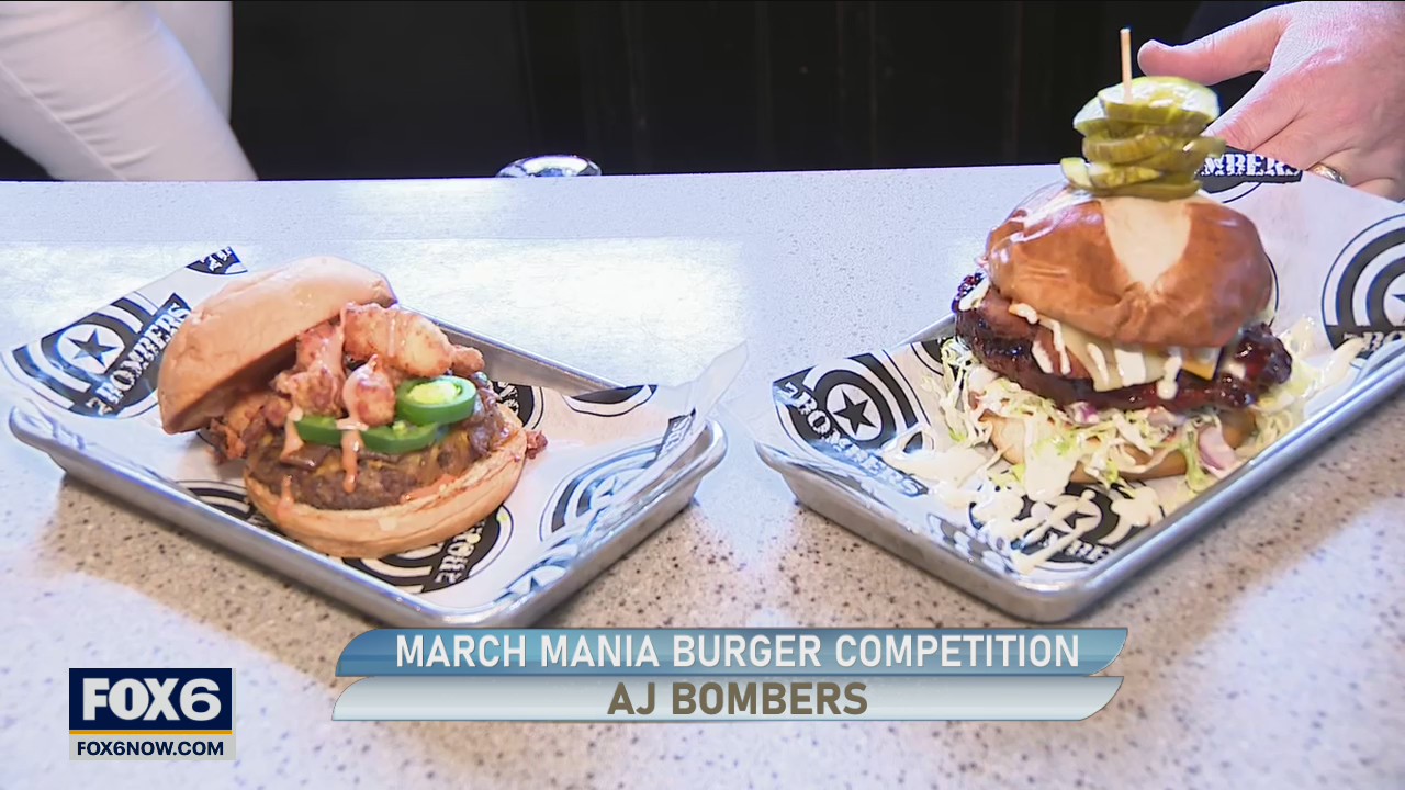 AJ Bombers? March Mania Burger Contest