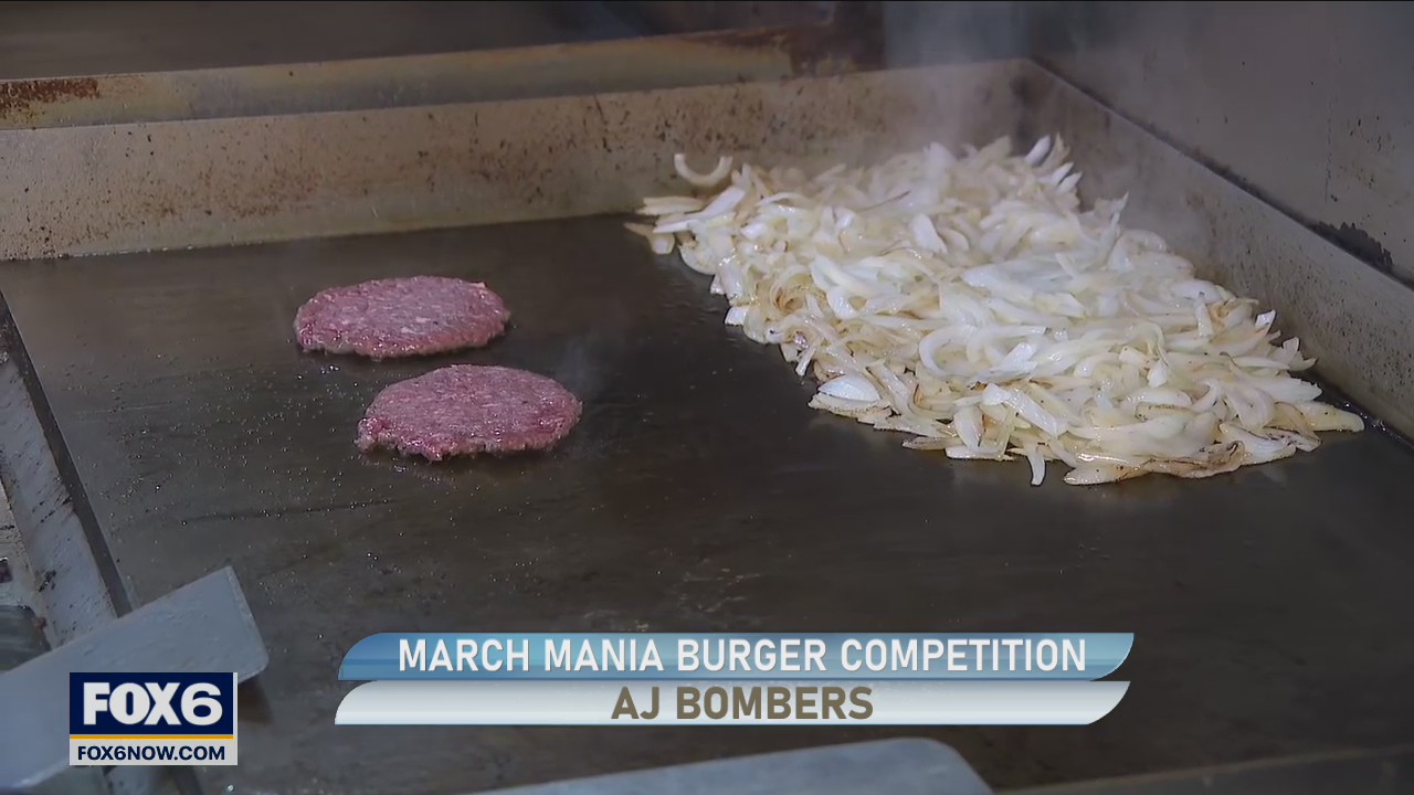 AJ Bombers? March Mania Burger Contest