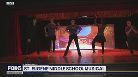 Aladdin Jr. and the choreography on stage