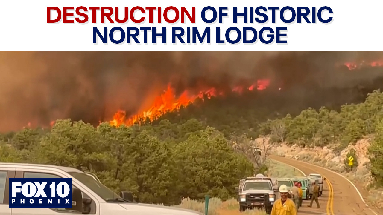 Intruder shot, Grand Canyon lodge destroyed l FOX 10 Talks