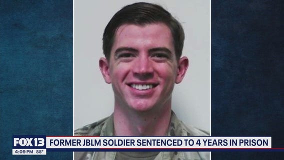 Former JBLM soldier sentenced to 4 years in prison for sharing military secrets with China