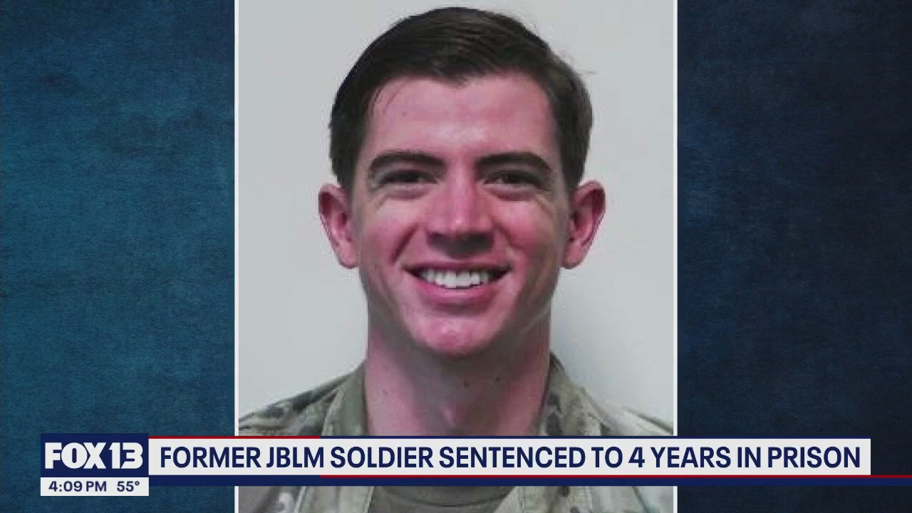 Former JBLM soldier sentenced to 4 years in prison for sharing military secrets with China