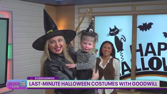 Last-minute Halloween costumes with Goodwill