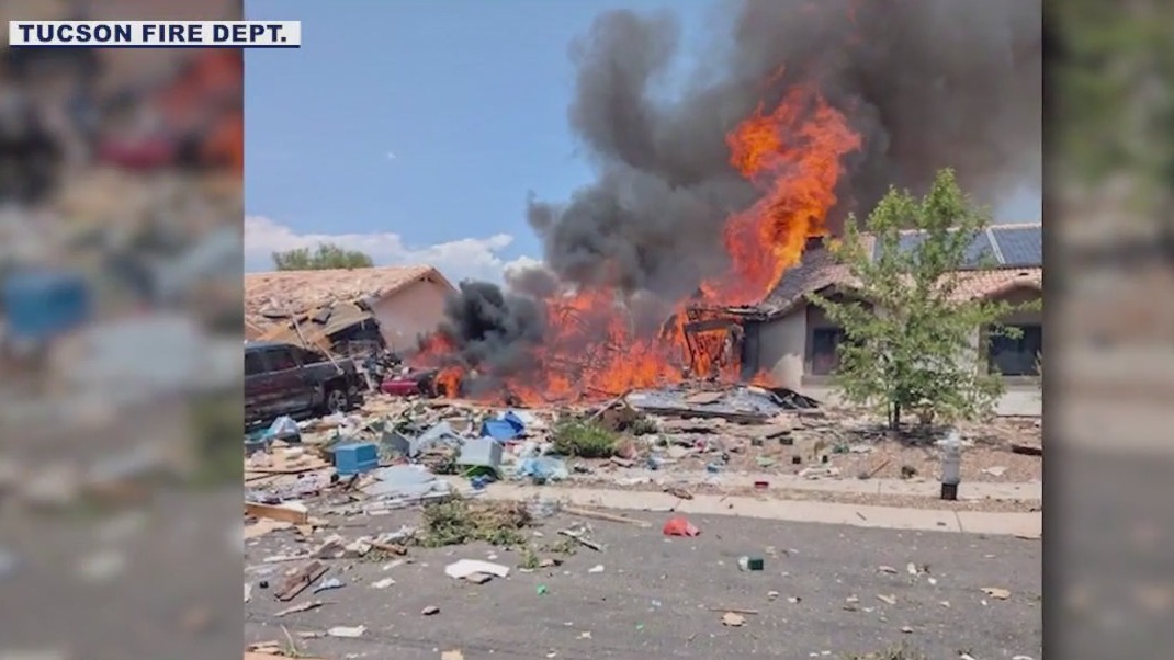 House explodes in Tucson, firefighters say