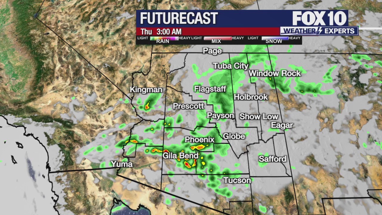 Rain coming soon to the Valley l Weather & Whatever