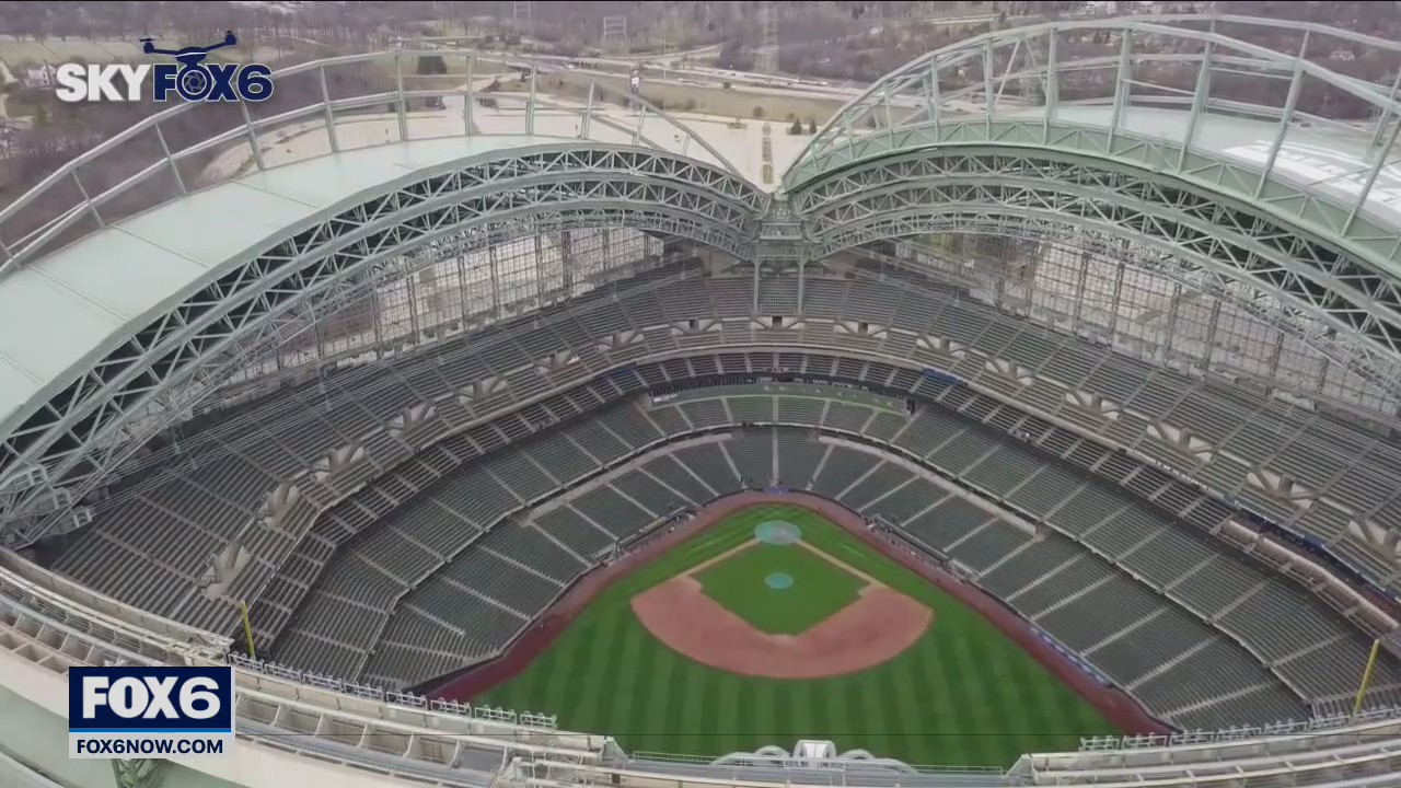 Brewers' home opener, grounds crew ready