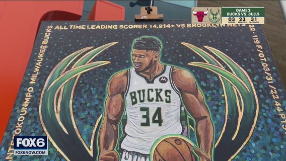 Bucks inspire fans' art during playoff run