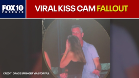 Viral kiss cam moment at Coldplay concert