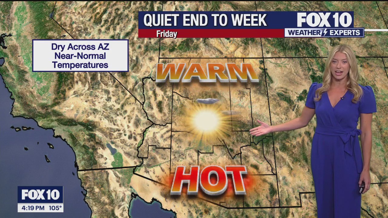 4 p.m. Weather Forecast - 7/24/25