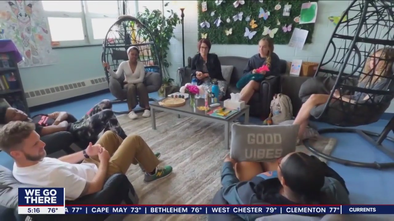 Local high school opens wellness center for stressed-out students: "They're dealing with a lot"