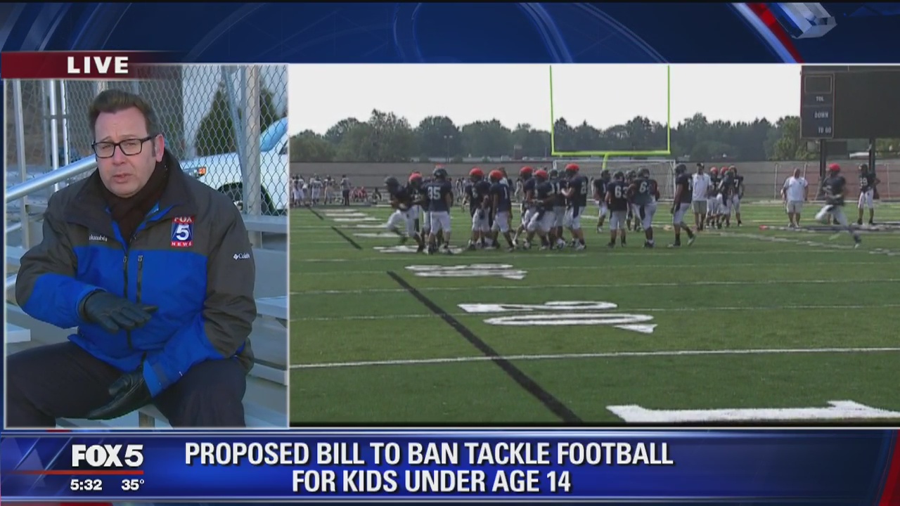 Howard County Representative propses bill to ban youth tackle football