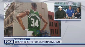 Mauricio Ramirez talks about the Giannis mural he painted