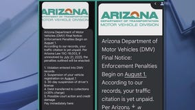 ADOT warns of fake texts asking for money