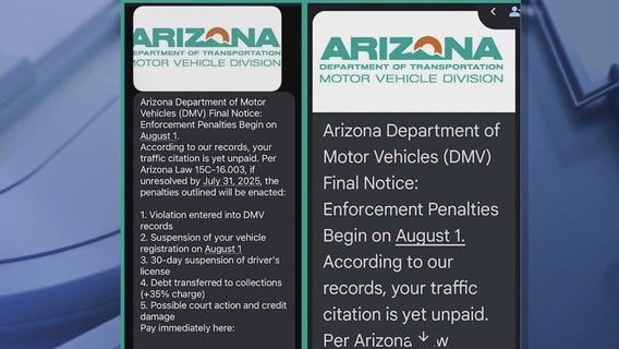 ADOT warns of fake texts asking for money