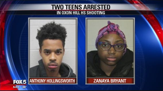 2 teens charged with attempted murder after shooting of Oxon Hill High School student