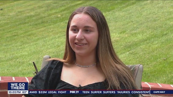 Teen surfer recalls shark attack off New Jersey coast: 'It pulled me down a little bit'