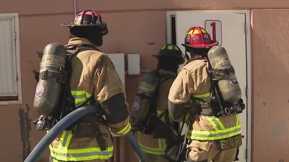 A look at how firefighters find heat relief