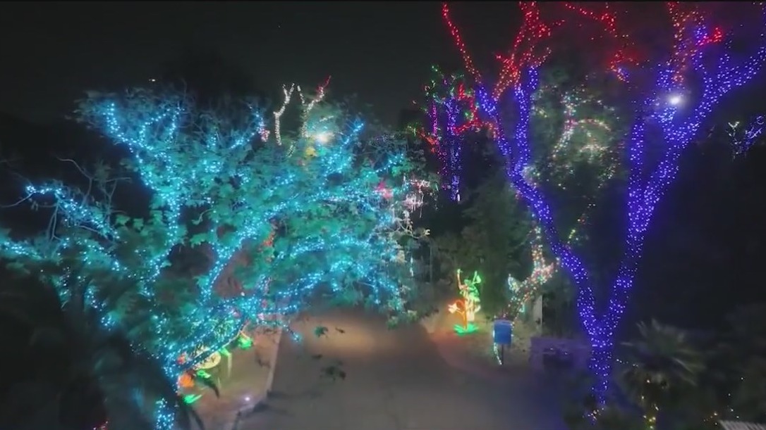 ZooLights: Phoenix Zoo getting ready for Christmas