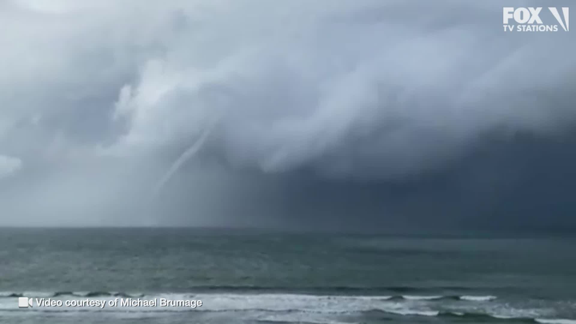 FOX 35 viewer captures waterspout in Daytona Beach