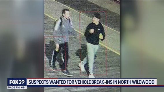 Suspects sought for rash of Jersey Shore vehicle burglaries during busy Memorial Day weekend