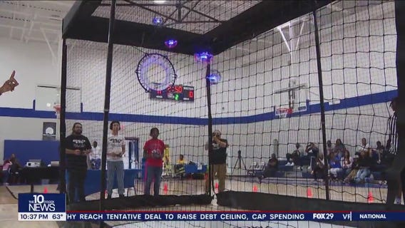 YMCA of Delaware kicks off drone soccer match