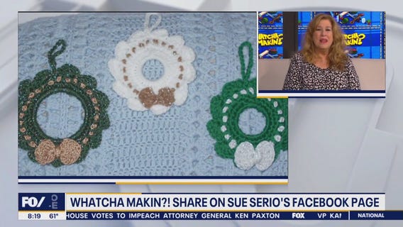 Whatcha Makin?: Christmas ornaments in May