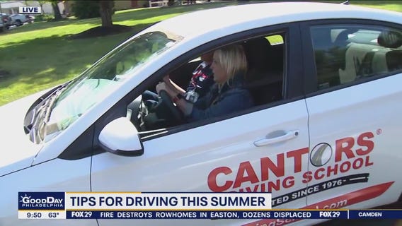 FOX 29's Jenn Frederick sent to driving school