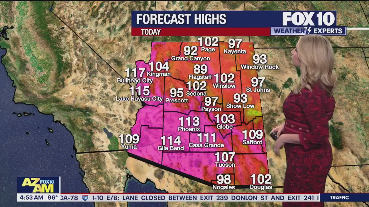 Morning Weather Forecast - 8/8/25