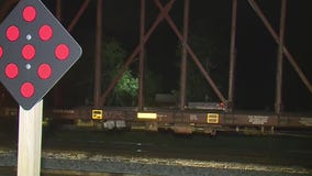 Burlington crash, hot air balloon vs. train