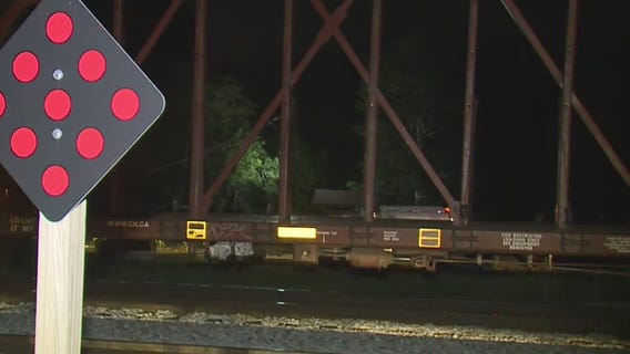 Burlington crash, hot air balloon vs. train