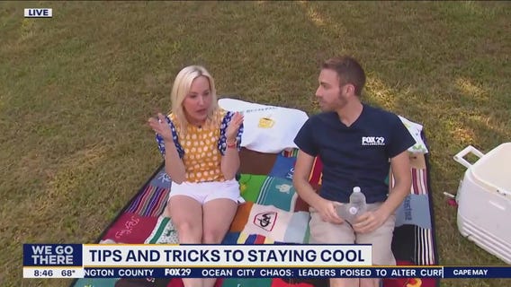 Tips and tricks to stay cool on hot days